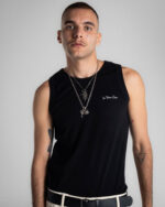 Male Black Tank Top