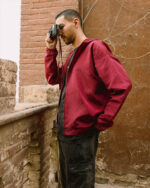 Maroon Red Windbreaker - Image 4
