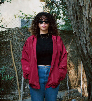 Maroon Red Windbreaker