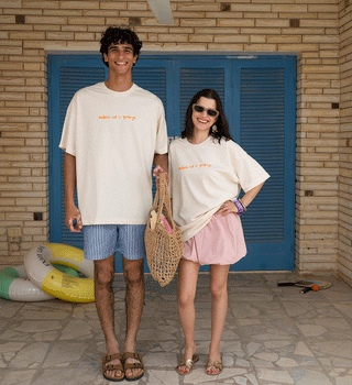 Modern Art Oversized Tee