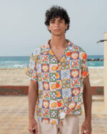 Mosaic Tiles Hawaiian Shirt - Image 3