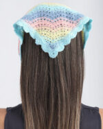 Multi-Color Crochet Bandana - Image 3