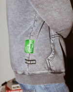 Not My Type Washed Hoodie - Image 4