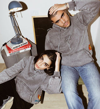 Not My Type Washed Hoodie