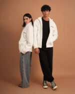 Off-White Fleece Jacket - Image 8