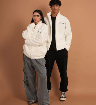 Off-White Fleece Jacket