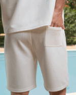 Off White Waffle Short - Image 3