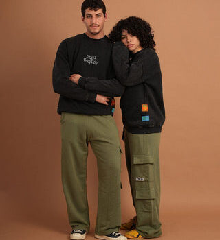 Olive Cargo Swants