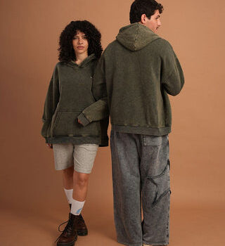 Olive IYS Washed Hoodie