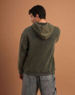 Olive IYS Washed Hoodie - Image 5