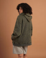Olive IYS Washed Hoodie - Image 8