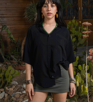 Olive Mini Skort