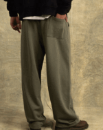 Olive Wide Leg Swants - Image 3
