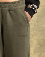 Olive Wide Leg Swants - Image 6
