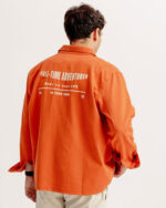Orange Overshirt Jacket - Image 5