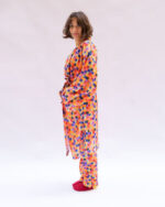 Orange Pixels Floppy Robe - Image 3