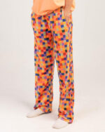 Orange Pixels Fluffy Pjoys - Image 5