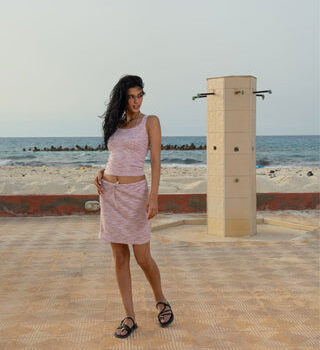 Pastel Tube Skirt