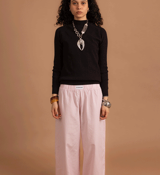 Pink Boxer Pants