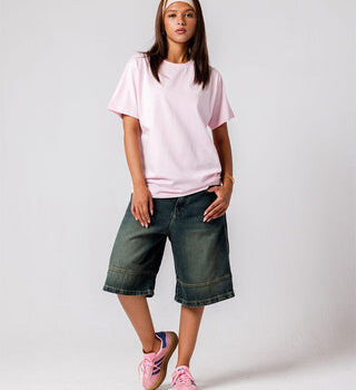 Pink IYS Printed Regular Tee
