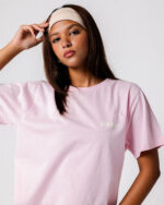 Pink IYS Printed Regular Tee - Image 4