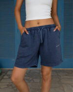 Purple Haze Wide-Leg Washed Sworts - Image 3
