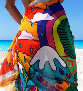 Rainforest Maxi Flowy Wraps