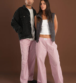 Red Boxer Pants