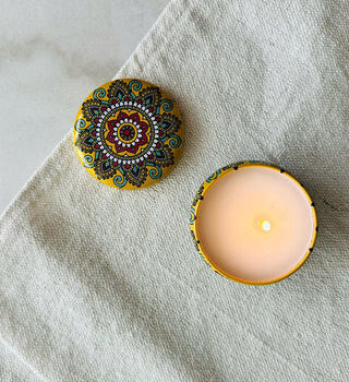 Rose Vanilla Scented Candle 60 ML