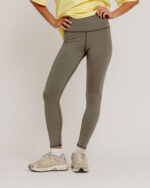 Seamless Crocodile Green Leggings - Image 3