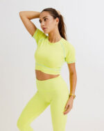 Seamless Lime Leggings - Image 2