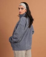 Sky Blue Fleece Jacket - Image 8