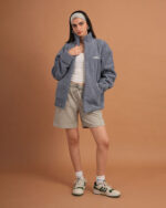 Sky Blue Fleece Jacket - Image 3