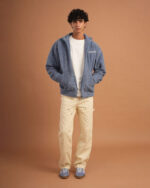 Sky Blue Fleece Jacket - Image 2