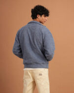 Sky Blue Fleece Jacket - Image 7