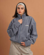 Sky Blue Fleece Jacket - Image 5