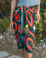 Snake Charm Maxi Flowy Wrap - Image 3