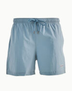 Solid Baby Blue Swim Shorts