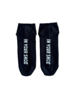 Solid Black Short Socks - Image 4