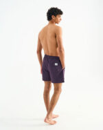 Solid Purple Swim Shorts - Image 5