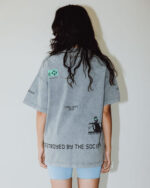 Still Have Time Acid Washed Oversized Tee - Image 2
