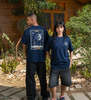 Summer Moon Oversized Tee