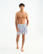 Trippy Floral Swim Shorts - Image 3
