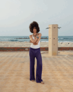 Violet Crochet Pants - Image 2