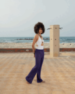 Violet Crochet Pants