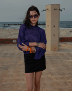 Violet Crochet Top