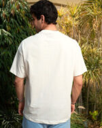 White Basic Oversized Tee - Image 3