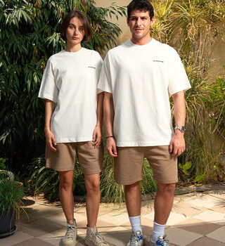 White Basic Oversized Tee