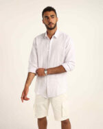 White Linen Shirt - Image 3