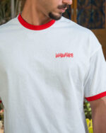 White Retro Oversized Tee - Image 3
